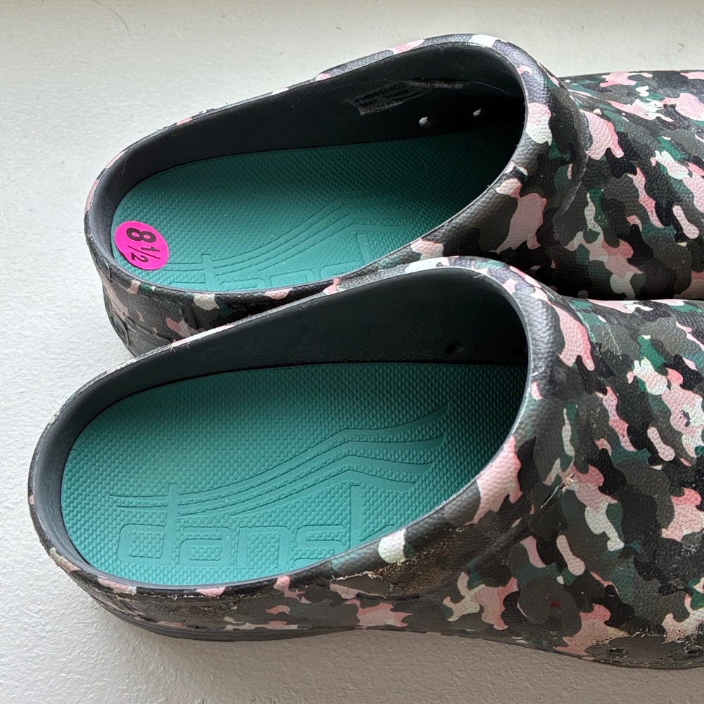 Dansko Kane Camouflage Clogs for Women - Picture 5 of 7